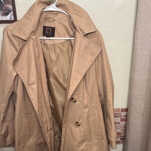 Anne Klein Classic Tan Trench Coat